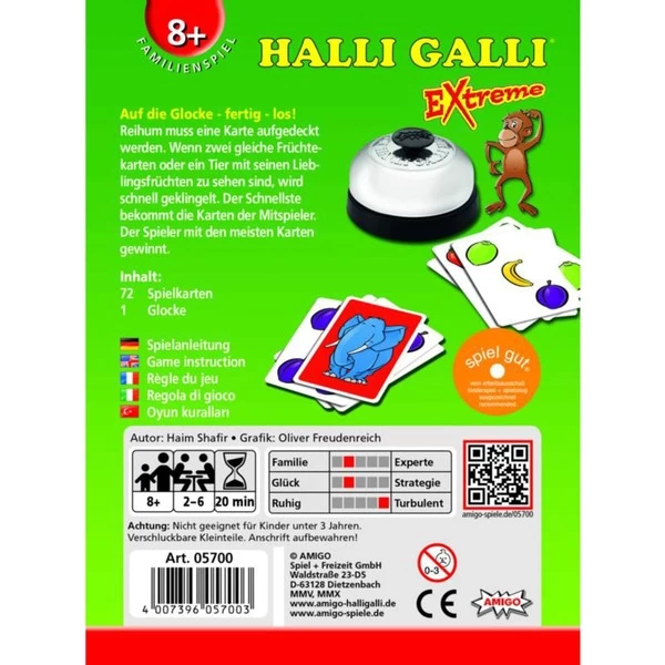 Amigo Halli Galli Extreme, Kartenspiel – Bild 2