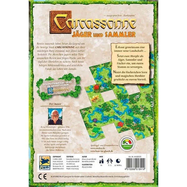 Asmodee Carcassonne Jäger Und Sammler, Brettspiel – Bild 4