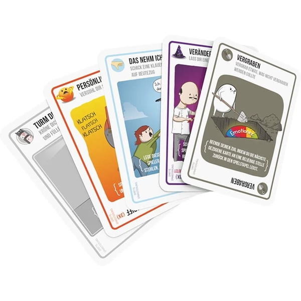 Asmodee Exploding Kittens - Barking Kittens, Kartenspiel – Bild 4