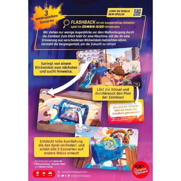 Asmodee Flashback: Zombie Kidz, Kartenspiel – Bild 4