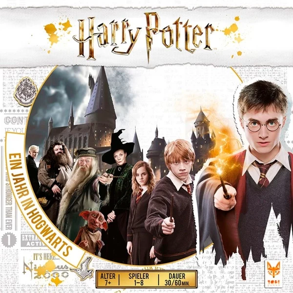 Asmodee Harry Potter: Ein Jahr In Hogwarts, Brettspiel – Bild 3