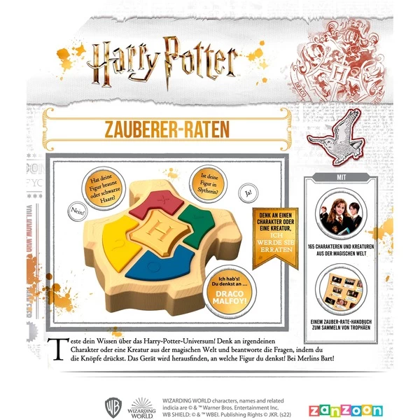 Asmodee Harry Potter - Zauberer-Raten, Quizspiel – Bild 3