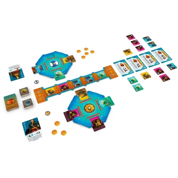 Asmodee Lofoten: Handelsduell Der Wikinger, Brettspiel – Bild 2