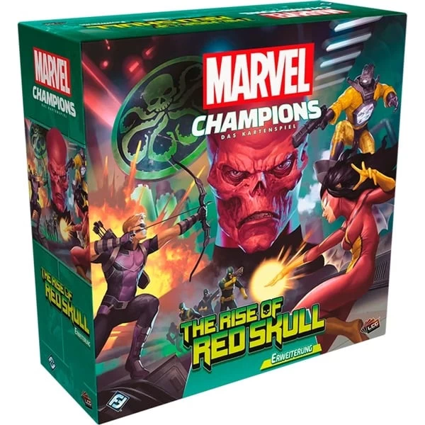 Asmodee Marvel Champions: Das Kartenspiel - The Rise Of Red Skull