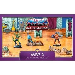 Asmodee Masters Of The Universe: Battleground Wave 3 - Evil Warriors-Fraktion, Brettspiel