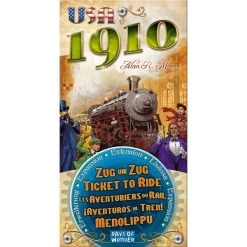 Asmodee Zug Um Zug USA 1910, Brettspiel