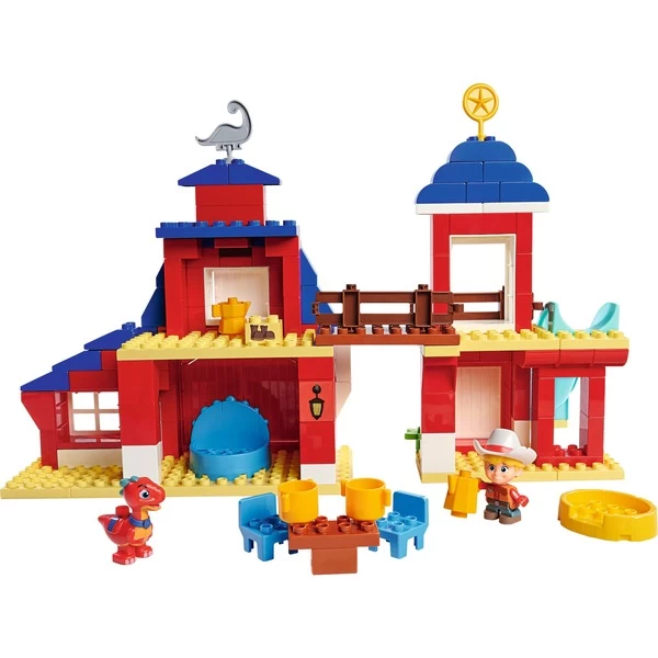 BIG Bloxx Dino Ranch Clubhouse, Konstruktionsspielzeug – Bild 2