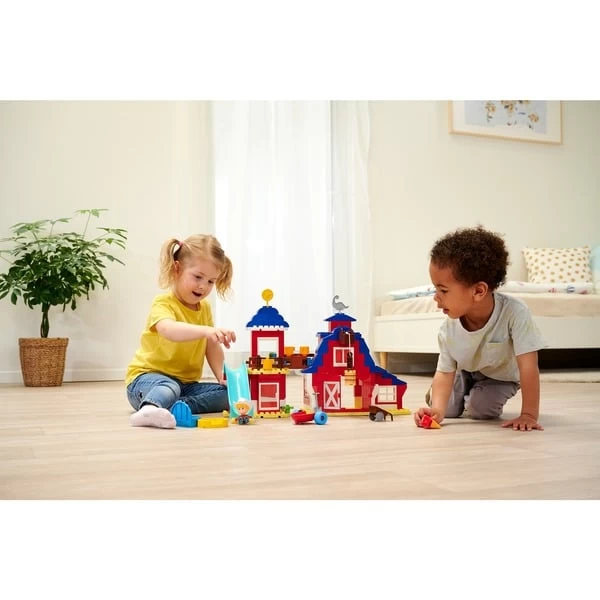 BIG Bloxx Dino Ranch Clubhouse, Konstruktionsspielzeug – Bild 4