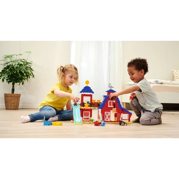 BIG Bloxx Dino Ranch Clubhouse, Konstruktionsspielzeug – Bild 6