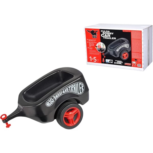 BIG Bobby-Car Anhänger Fulda , Kinderfahrzeug – Bild 3