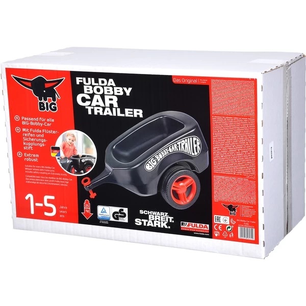 BIG Bobby-Car Anhänger Fulda , Kinderfahrzeug – Bild 4