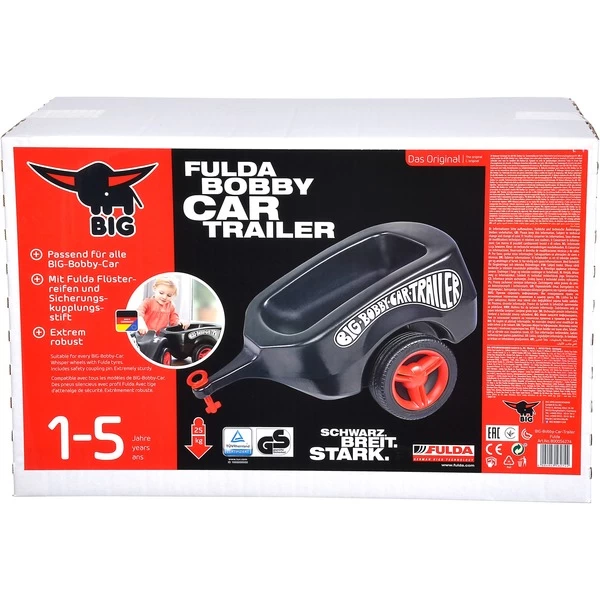 BIG Bobby-Car Anhänger Fulda , Kinderfahrzeug – Bild 5