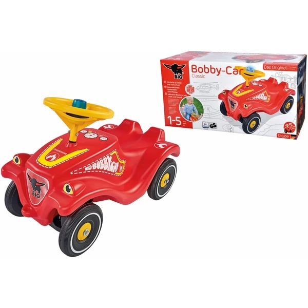 BIG Bobby-Car Classic Feuerwehr, Rutscher – Bild 3