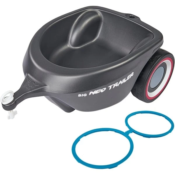 BIG Bobby-Car-Neo Trailer Anthrazit, Kinderfahrzeug – Bild 2