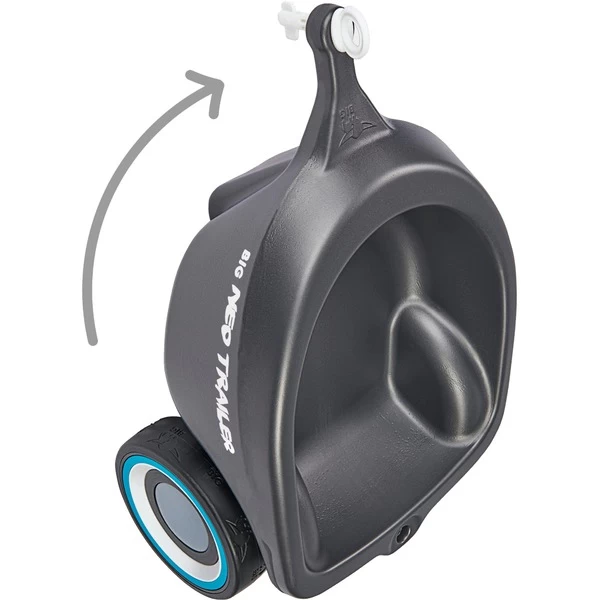 BIG Bobby-Car-Neo Trailer Anthrazit, Kinderfahrzeug – Bild 5