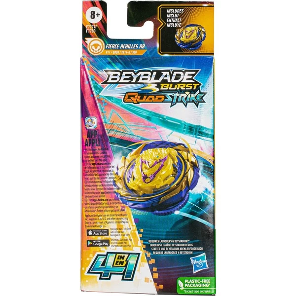 Hasbro Beyblade Burst QuadStrike Fierce Achilles – Bild 3