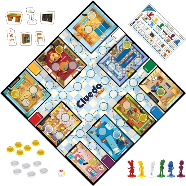 Hasbro Cluedo Junior, Brettspiel – Bild 3