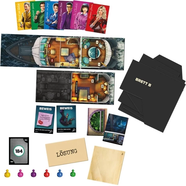 Hasbro Cluedo Sabotage Auf Hoher See, Brettspiel – Bild 6