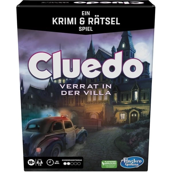 Hasbro Cluedo Verrat In Der Villa, Brettspiel – Bild 3