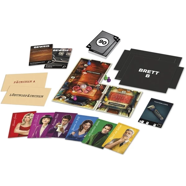 Hasbro Cluedo Verrat In Der Villa, Brettspiel – Bild 5