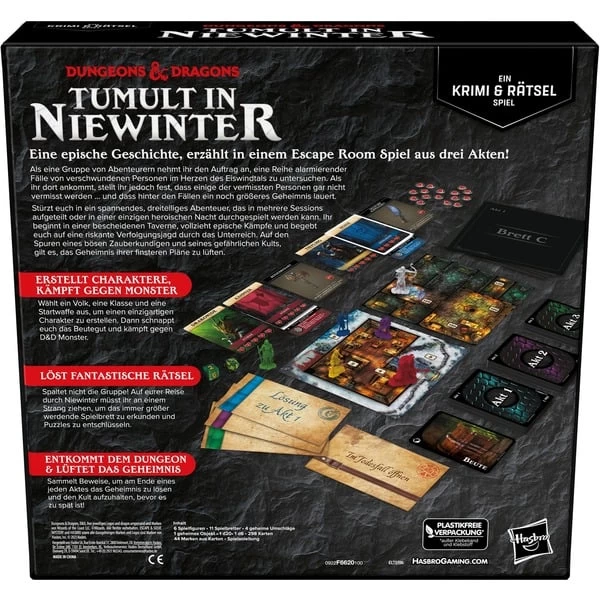 Hasbro Dungeons & Dragons - Tumult In Niewinter, Brettspiel – Bild 3