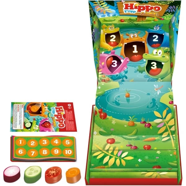 Hasbro Hippo Flipp Junior, Brettspiel – Bild 2