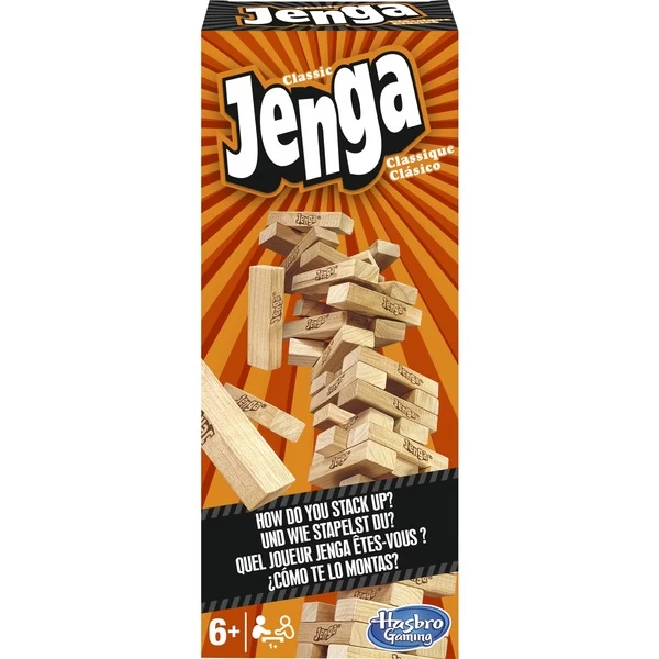 Hasbro Jenga Classic, Geschicklichkeitsspiel – Bild 2