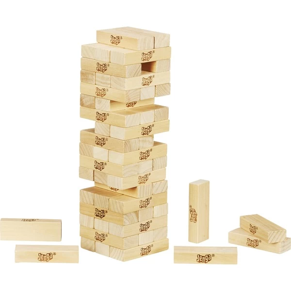 Hasbro Jenga Classic, Geschicklichkeitsspiel – Bild 4