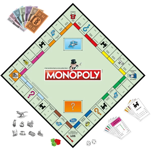 Hasbro Monopoly Classic, Brettspiel – Bild 2