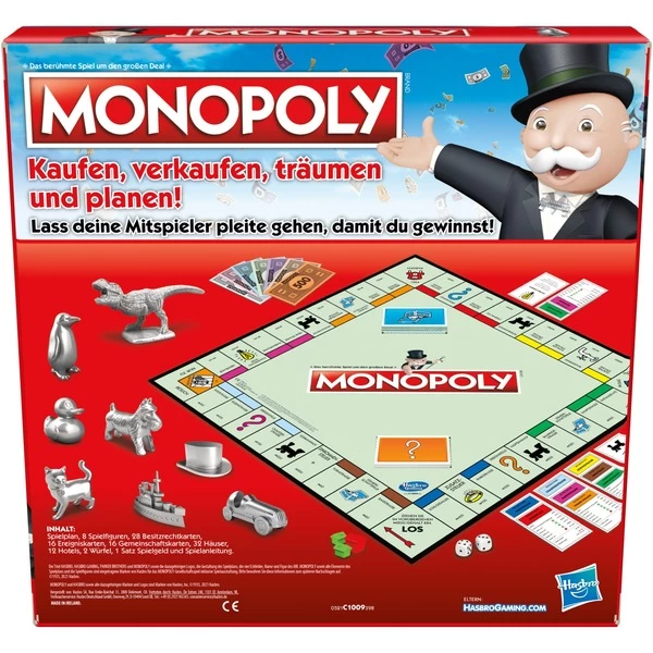 Hasbro Monopoly Classic, Brettspiel – Bild 11