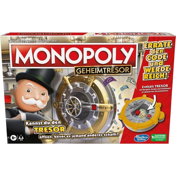 Hasbro Monopoly Geheimtresor, Brettspiel – Bild 2