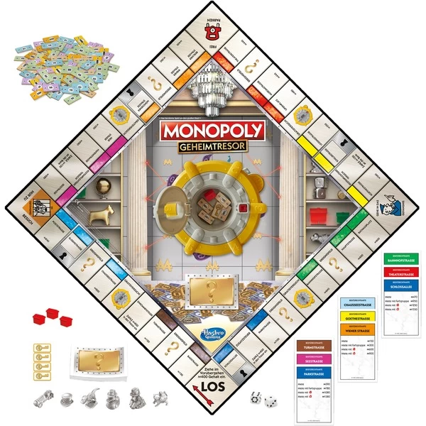 Hasbro Monopoly Geheimtresor, Brettspiel – Bild 4