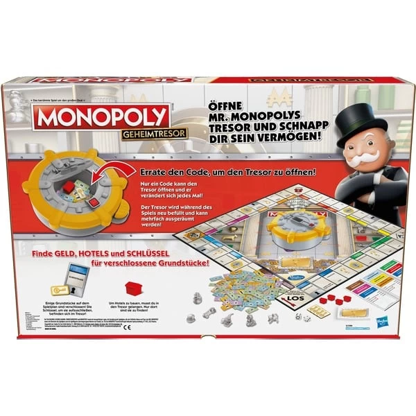 Hasbro Monopoly Geheimtresor, Brettspiel – Bild 5