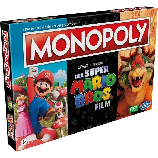 Hasbro Monopoly Super Mario Film Edition, Brettspiel