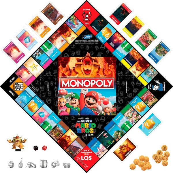 Hasbro Monopoly Super Mario Film Edition, Brettspiel – Bild 4