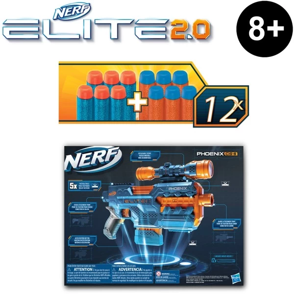 Hasbro Nerf Elite 2.0 Phoenix CS-6, Nerf Gun – Bild 4