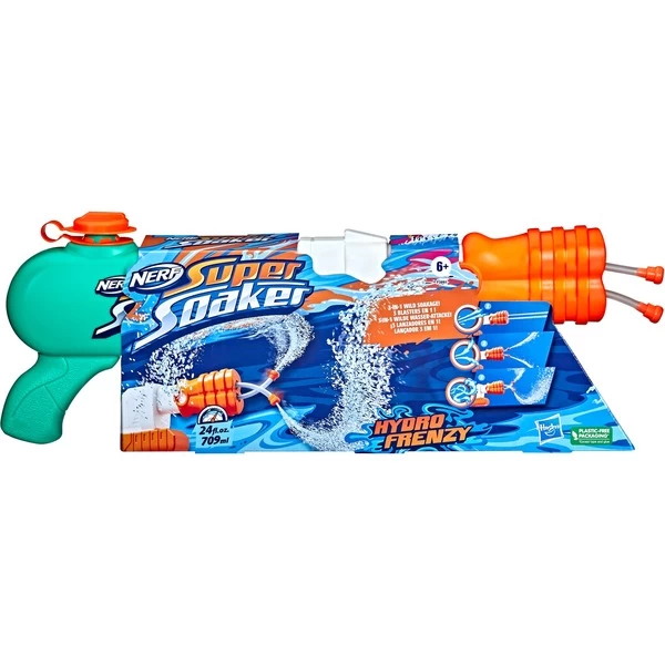 Hasbro Nerf Super Soaker Hydro Frenzy, Wasserpistole – Bild 2