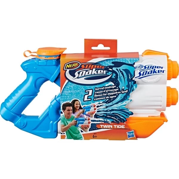 Hasbro Nerf Super Soaker Twin Tide, Wasserpistole – Bild 2