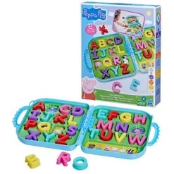 Hasbro Peppa Wutz Peppas Buchstabenbox, Lernspielzeug