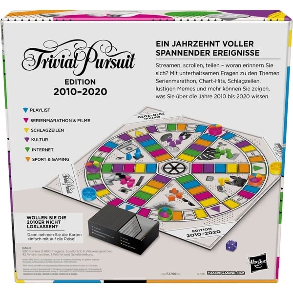 Hasbro Trivial Pursuit Die 2010er Edition, Quizspiel – Bild 5