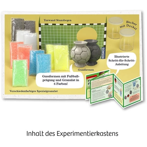 KOSMOS Fußball-Flummis, Experimentierkasten – Bild 3