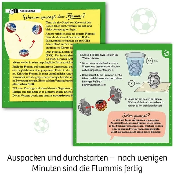 KOSMOS Fußball-Flummis, Experimentierkasten – Bild 5