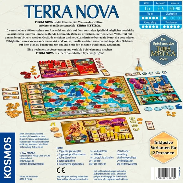 KOSMOS Terra Nova, Brettspiel – Bild 4