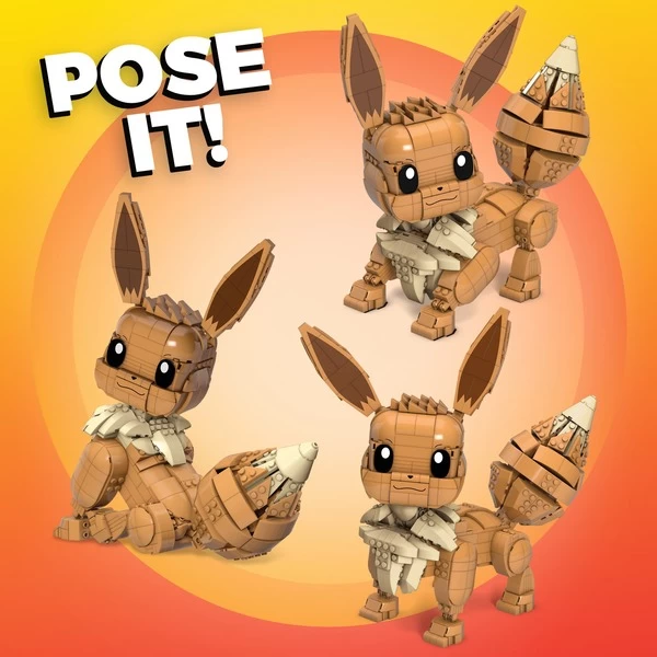MEGA Pokémon Jumbo Evoli, Konstruktionsspielzeug – Bild 8