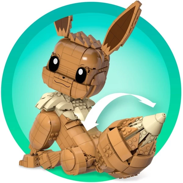 MEGA Pokémon Jumbo Evoli, Konstruktionsspielzeug – Bild 10