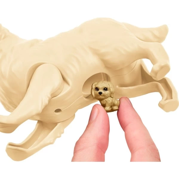 Mattel Barbie Puppe (brünett) Mit Hund Und Welpen – Bild 4