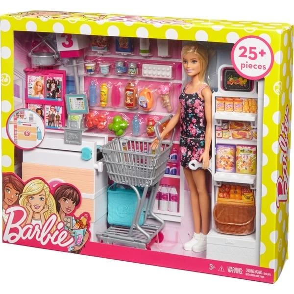 Mattel Barbie Supermarkt Und Puppe – Bild 9