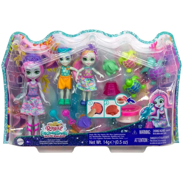 Mattel Enchantimals New Family Turtle Pack, Puppe – Bild 5