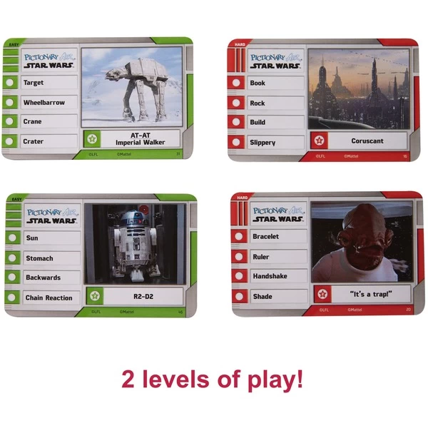 Mattel Games Pictionary Air Star Wars, Geschicklichkeitsspiel – Bild 4