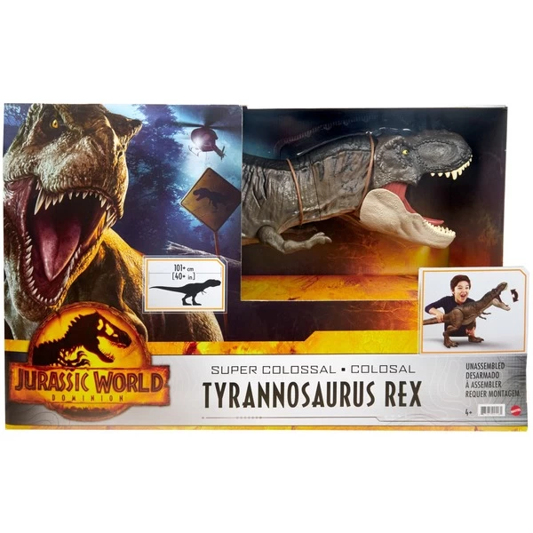 Mattel Jurassic World Riesendino Tyrannosaurus-Rex, Spielfigur – Bild 6